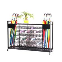 Commercial Multi-layer Free Standing Metal Umbrella Display Stand Rack